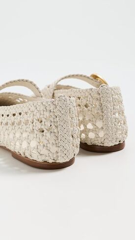 Larroudé Women's Verona Macrame Ballet Flats in Saudi Arabia