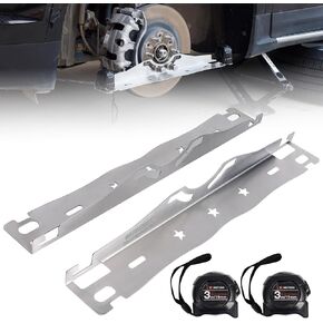 Wheel Alignment Tool,Alignment Tool with 2 Tape Measures for Fast Accurate Camber/Toe Readings,Stainless Steel Wheel Alignment kit for Cars, SUVs and Light Trucks
