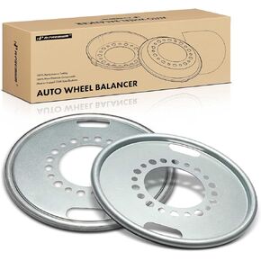 A-Premium 2pcs Auto Wheel Balancer متوافق مع الشاحنات الشاقة/الحافلة/المنزل على عجلة 588 مم