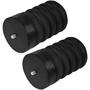 2Pcs SSR-217-47 Rear Suspension Air Helper Spring Kit Fit for Chevrolet Silverado 1500 GMC Sierra 1500 2019-2021, 1500 (lb) Capacity at 50% Compression 1Pair（Black，Left and Right）