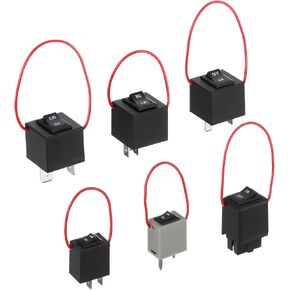 9038A Relay Bypass Switch Kit with Amp Loop, Pack of 6 Relay Tester Diagnostic Scan Switch Kit 9038A Replaces 9036A and 9037A