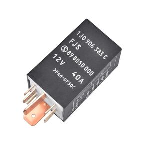 409 7-Pin Fuel Pump Relay 1J0906383 Compatible with Audi Jetta Golf Passat GTI MK4 Beetle Replace 1J0906383B 1J0906383C