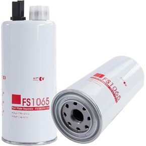 FS1065 Fuel Water Separator Filter Fit for Cummins 4934879 for Freightliner for Kenworth for Peterbilt for Volvo Trucks Replaces FS1003 33965 3406889