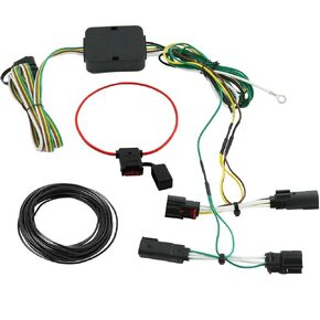 56473 Trailer Wiring Kit 4 Pin Vehicle-Side Custom, Fits 2021-2024 J-eep Grand Ch-erokee, 2022-2024 Je-ep Grand C-herokee L