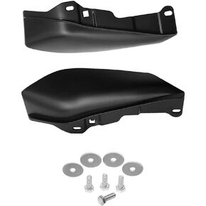 Mid Frame Air Heat Deflectors Trim, Motorcycle Heat Shield Mid-Frame Air Deflector Trim, Compatible with Harley-Davidson Touring & Trike 2009-2016 Models, Chrome