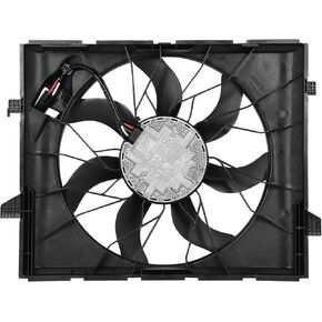 SCITOO Engine Radiator Cooling Fan Assembly Compatible with 2014-2020 for Dodge for Durango 3.6L 2014-2020 for Dodge for Durango 5.7L 2018-2021 for Dodge for Durango 6.4L;621600, 624540