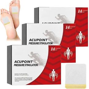 3Box Huatangxiao Acupoint Pressure Stimulation 14pcs/Box Acupoint Sticker