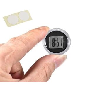 1pc ساعات دراجة نارية صغيرة ، والإضاءة والكهرباء ، والعصا على ساعة السيارة التناظرية ، ومستعدة ماء على دراجة نارية على الساعات الرقمية ، والسيارة الصغيرة تنفيس الساعة على مدار الساعة للدراجة القارب للوحة القيادة