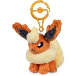 Pokemon Center Flareon Adventure Partners Plush Key Chain
