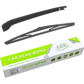 Rear Windshield Wiper Arm Blade Assembly Kit Compatible with Mazda CX-7 2007-2012, CX-9 2007-2015 CX7 07-12, CX9 07-15 Rear Wiper Arm Set