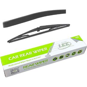 Rear Windshield Wiper Arm Blade Kit Compatible with Dodge Durango 2004-2009, Chrysler Aspen 2007-2009 Rear Window Wiper Assembly Set