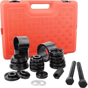 24pcs FWD Front Wheel Drive Bearing Removal Tool, Wheel Bearing Press Kit Bearing Adapters Bearing Installer Tool