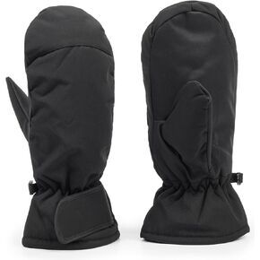 Winter Cold Weather Mittens Warm Water-proof Gloves Sherpa Fleece Lined for Women Men S/M