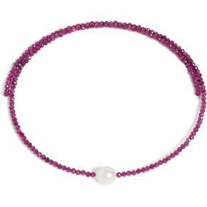 JIA JIA Women's 14k Ruby Pearl Collar