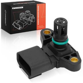 A-Premium Engine Manifold Pressure (MAP) Sensor [4 Pins] Compatible with Ford F-150 F150 2011-2016, Transit-150/250/350/350 HD 2015-2021/2023, Expedition 2015-2017 & Lincoln Navigator 2015-2017, 3.5L