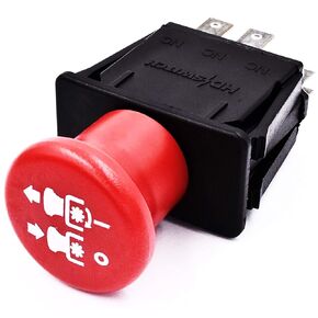 HD Switch 20 AMP Upgrade 539131627 539101768 582107601 Blade Clutch PTO Switch fits Husqvarna RedMax Craftsman AYP 539113437 576740701 587255001 539132732 539105804 532174509 174509 917532174509