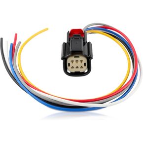 AUTOKAY 30CM Tailgate Camera Connector Pigtail Fits for Chevrolet Silverado for GMC Sierra 2014-2015