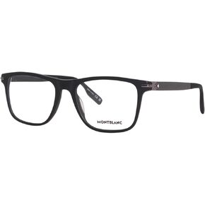 Mont Blanc MB0251O 001 Eyeglasses Men's Men's Black Black Full Rim Remple