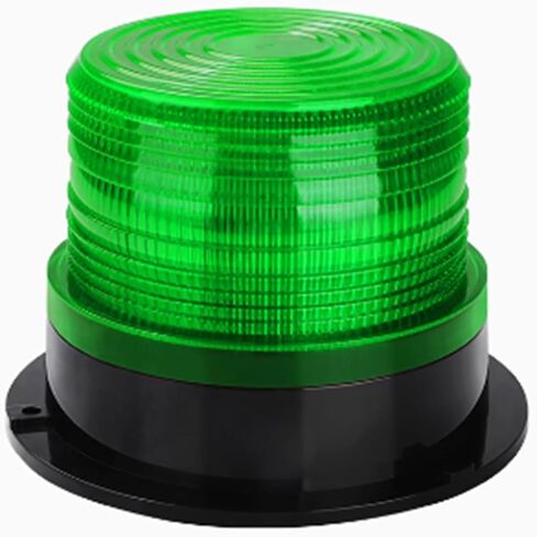 Warning Light Green LED Emergency Safety Flashing Warning Lamp Factories Transportation Machinery Industry Engineering Car Light School Buses Alarm Lamp 110V in Saudi Arabia