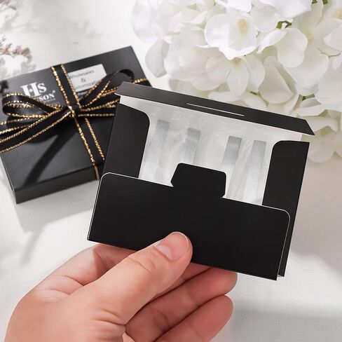 2.2/2.5 Inch Tie Clips for Men's tie in Gift Box, tie bar & pins set for larger width necktie in black red white blue color, Suitable for Wedding Anniversary Christmas Party in Saudi Arabia