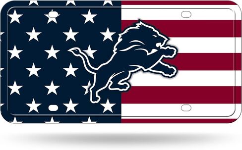 Rico Industries NFL Football Buffalo Bills USA Metal Auto Tag 6" x 12" - Great for Truck/Car/SUV in Saudi Arabia