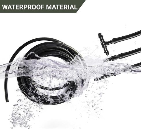 Windshield Washer Hose Kit, 4 Meter Washer Fluid Hose with 12 Pcs Connectors, Connect Car Water Pump and Nozzles, Compatible with Most Vehicle Windshield Nozzle Installation in Saudi Arabia
