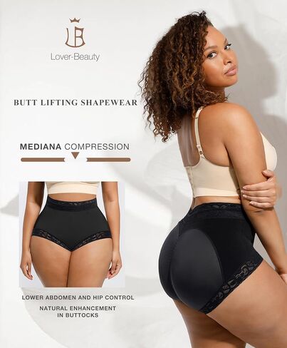 Lover-Beauty Butt Lifter Shapewear Panties Faja Shorts Body Shaper Tummy Control Butt Lifting Underwear Panties for Women in Saudi Arabia