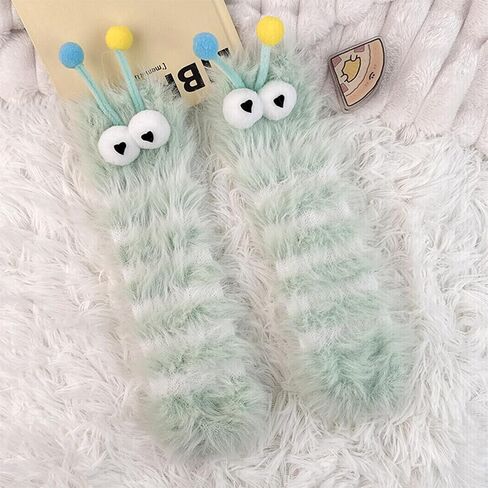 TFTSR Crazy Funny Fuzzy Silly Socks for Kids Women,Girls Fluffy Slipper Novelty Fun Socks,Boy Men Cute Cozy Soft Animal Socks in Saudi Arabia