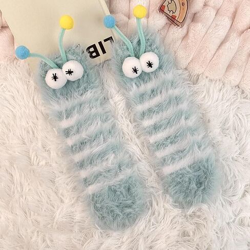 TFTSR Crazy Funny Fuzzy Silly Socks for Kids Women,Girls Fluffy Slipper Novelty Fun Socks,Boy Men Cute Cozy Soft Animal Socks in Saudi Arabia