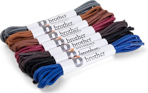 BB BROTHER BROTHER (7 Pairs Colored Oxford Dress Shoe Laces | Shoe Strings in Kuwait