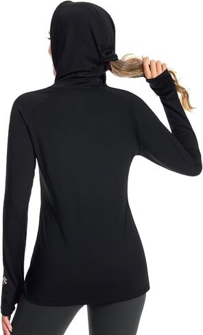 BASSDASH Women’s UPF 50+ Hiking Fishing Hoodie UV Shirt Long Sleeve Outdoor Activewear Breathable Lightweight Stretch in Saudi Arabia