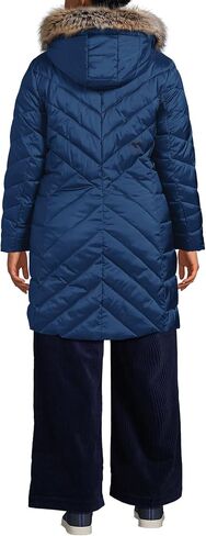 LAND 'END WOMIN'S FLEECE FLEECE Coated Primaloft Coat in Kuwait