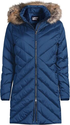 LAND 'END WOMIN'S FLEECE FLEECE Coated Primaloft Coat in Kuwait