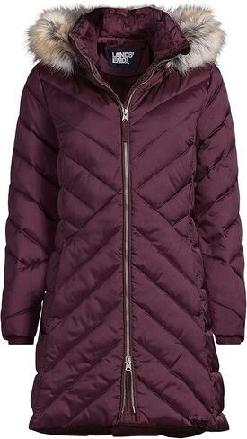 LAND 'END WOMIN'S FLEECE FLEECE Coated Primaloft Coat in Kuwait