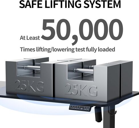 مكتب قائم مقاس 47 × 24 بوصة، مكتب كهربائي قابل للتعديل بارتفاع مع لوحة لصق، مكتب واقف مع عجلات، مكتب كمبيوتر مكتبي للجلوس للمكتب المنزلي، إطار أبيض/سطح خشب القيقب in Kuwait