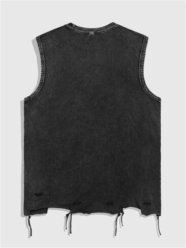 SOLY HUX Men's Gothic Tank Tops Funny Graphic Sleeveless Distressed Vest Shirts Y2k Streetwear in Saudi Arabia