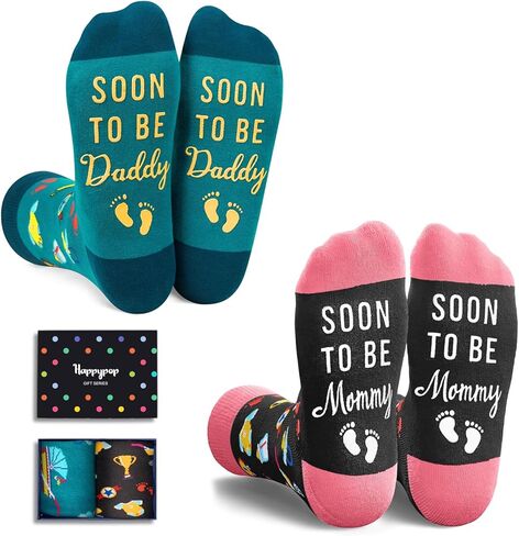 HAPPYPOP Gifts for Women Men - Aunt Uncle Grandparent Parent Socks, Mothers Father Day Socks in Kuwait