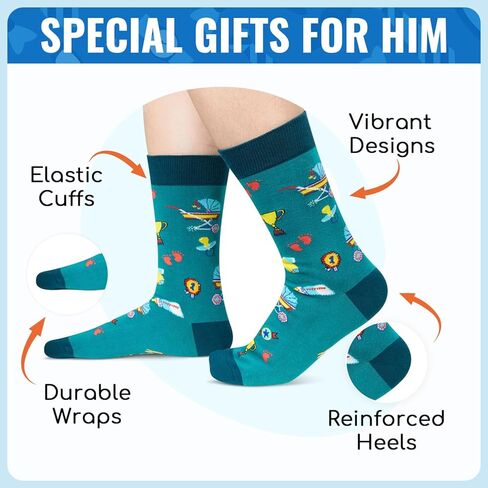 HAPPYPOP Gifts for Women Men - Aunt Uncle Grandparent Parent Socks, Mothers Father Day Socks in Kuwait