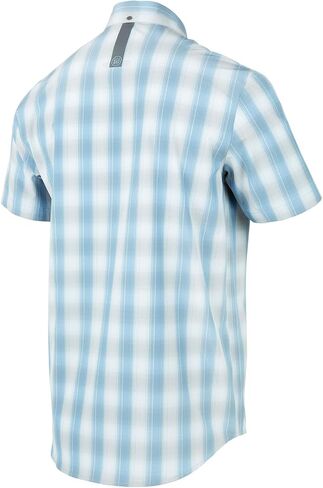 Beretta Men's Hovis Flex Performance UPF 50+ Sun Protection Outdoor Short Sleeve Down Down مع جيوب صدر مخفية in Kuwait