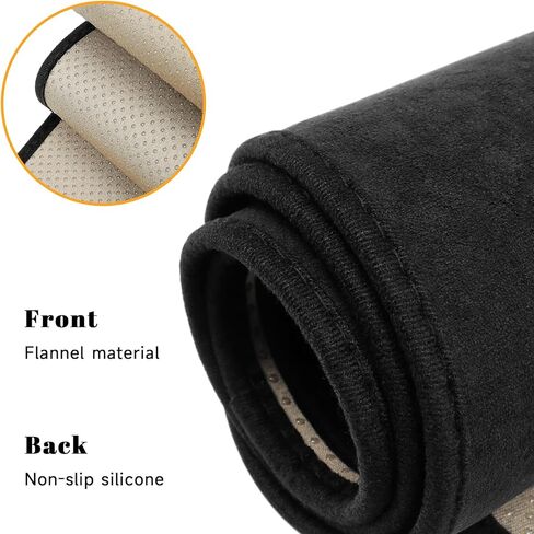 Black Dashboard Dash Board Cover Mat Carpet for Chevy 2025 Equinox Accessories Dash Cover Flannel Material Dash Mat Sunshade in Kuwait