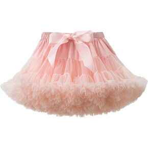 توتو للطفل الفتيات الأميرة Fluffy Soft Tulle Ballet Party Pettiscirt Tutu Skirt Dress (9m-5t)
