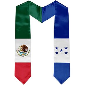 سرقت تخرج العلم المختلط في المكسيك Sash Mexican Flag Terguive لخريجيهم الدوليين