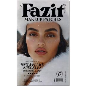 بقع المكياج - Silver - Silver Glitter Makeup Sciples - Plow Up Makeup Patches - بقع بريق الوجه - إكسسوارات مكياج بريق لطيفة للنساء - بريق مستحضرات تجميلية للوجه - 6 العد