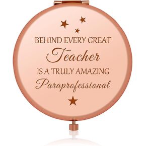Dance Teacher Appreciation Gifts Thank You Gifts for Dance Teacher Rose Gold Compact Mirror Birthday Gifts for Dance Teacher Retirement Gifts Thanksgiving Gifts