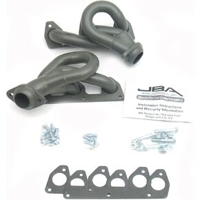 JBA 1647S-1JT 1-1/2 "Shorty الفولاذ المقاوم للصدأ من التيتانيوم عادم الخزان ل Ford Ranger 3.0L V-6