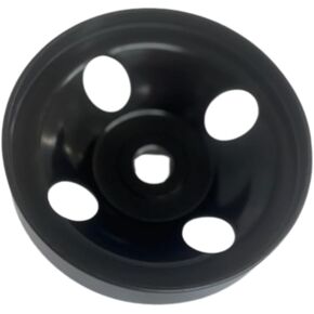 Isuzu Genuine 6.6L Pump Pump Pulley ، الجزء رقم 8-97542-180-1 أو GM الجزء رقم 97542180 ، 2022 إلى 2024 ISUZU NRR ، NQR ، NPR ، NPR-HD CHEVY 4500/5500 مع 6.6 LEGINES (L8T)