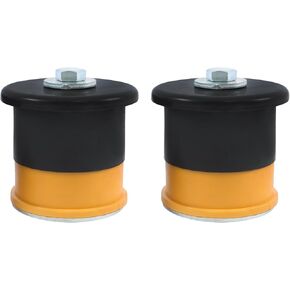 Munirater 2PCS جبل الجسم الخلفي بجلن فينجان ومستحضرات البراغي ل F250 F350 F450 F550 Super Duty 2005-2007