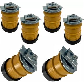 munirater 6pcs Body Mount Bushing Kit Replacement for F250 F350 F450 F550 Super Duty 2008-2016 924-066
