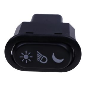 HOLDWELL Light Switch 20Y-06-42121 Compatible with Komatsu PC118MR PC130 PC138 PC138US PC160 PC190 PC200 PC200LL PC210 PC220 PC220LL PC228 PC228US PC230NHD PC240 PC270 PC290 PC300 PC300HD