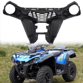 HAKA TOUGH Front Fascia for Can-Am Outlander 450 570 Accessories 2015-2024, Combination Brush Guard Bumper Front Facia for Can-Am Outlander 450 500 570 L MAX 15-24, Replace #705009334